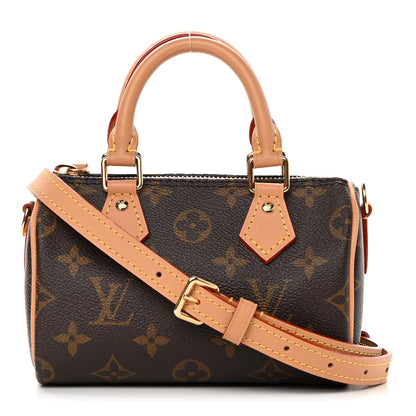 Louis Vuitton Monogram Nano Speedy Bandouliere 1 of 10