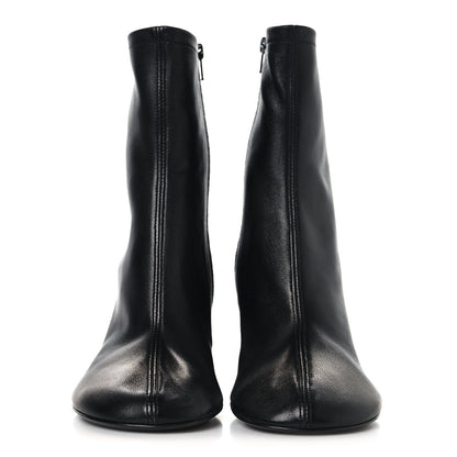 Balenciaga Shiny Soft Sheepskin Glove 80mm Ankle Boots 37.5 Black 3 of 8
