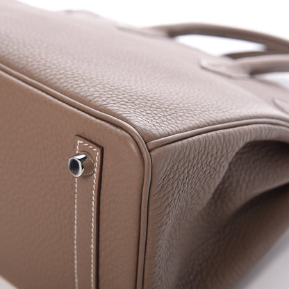 Hermes Togo Birkin 25 Etoupe 34 of 37