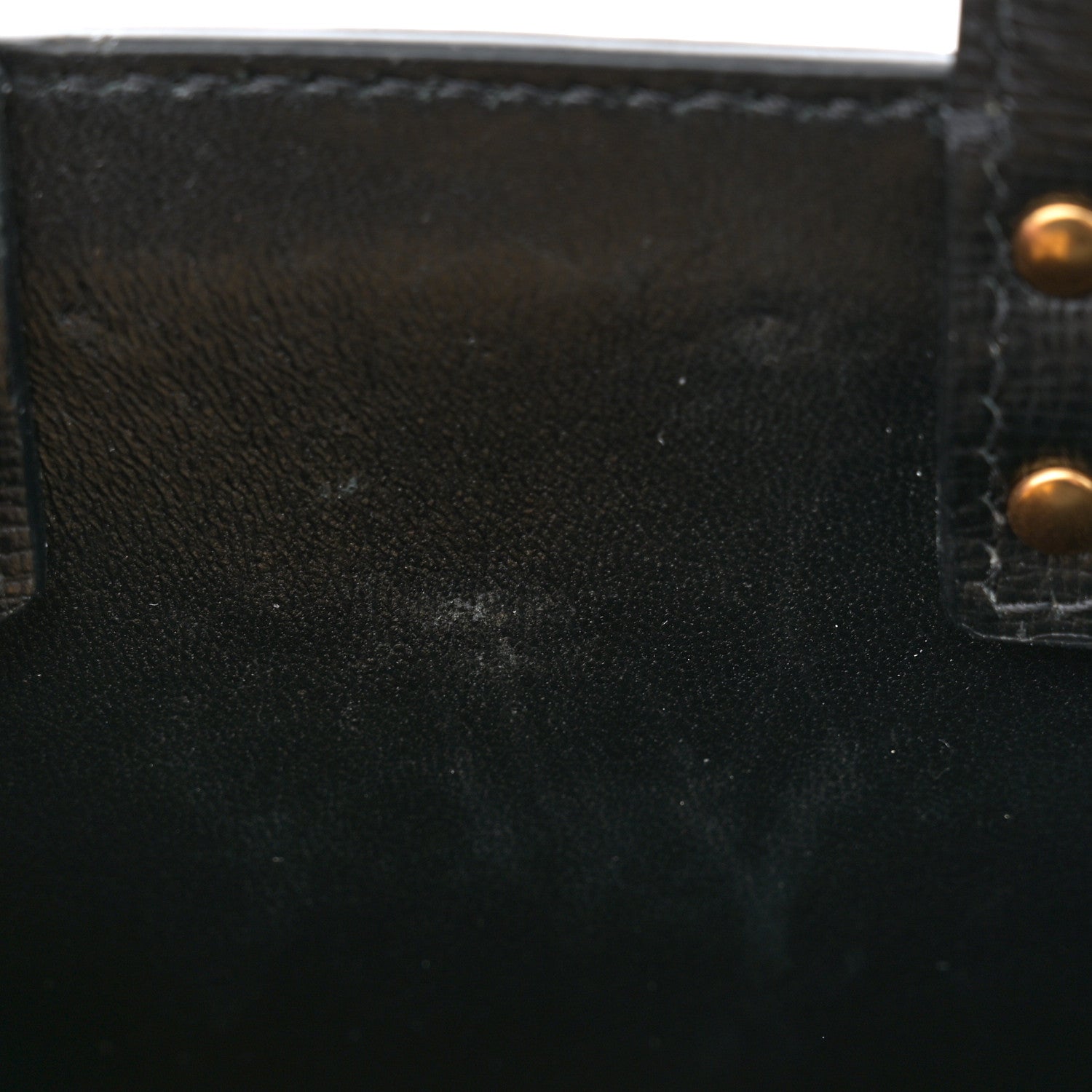 Valentino Garavani Grainy Calfskin Mini Rockstud Alcove Tote Black 10 of 10