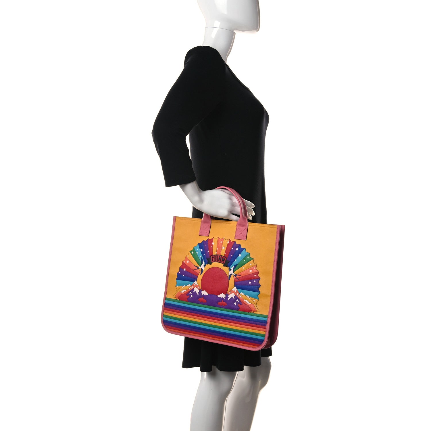 Gucci Canvas Childrens Loved Print Tote 2 of 11