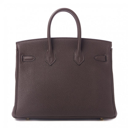 Hermes Togo Birkin 25 Chocolate 4 of 33