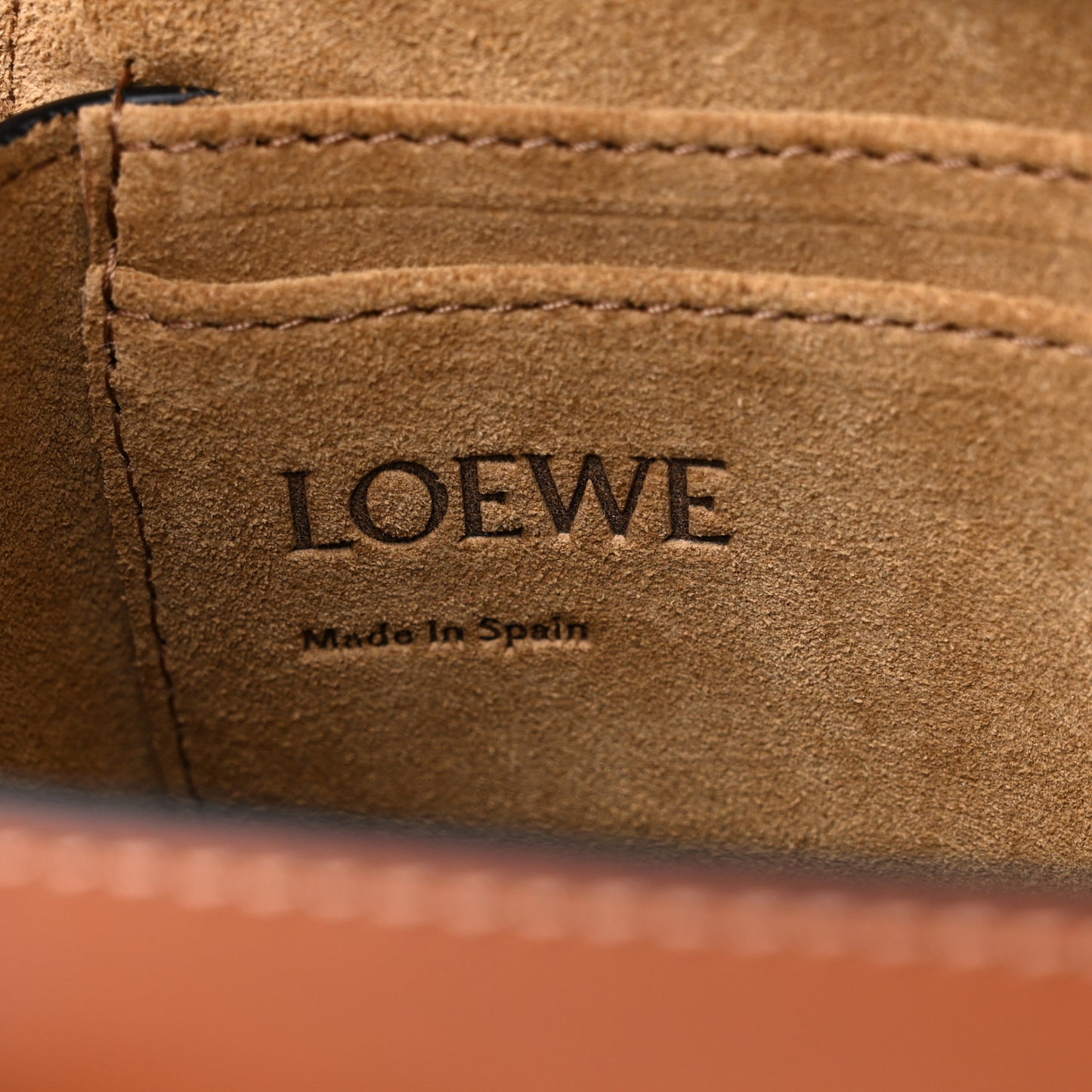 Calfskin Jacquard Mini Gate Dual Bag Tan