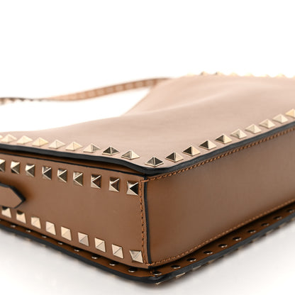 Valentino Garavani Vitello Small Rockstud Flip-Lock Messenger Bag Light Cuir 8 of 9