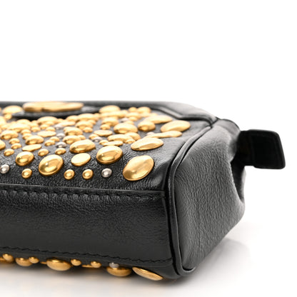 Gucci Calfskin Studded Small Re(Belle) Crossbody Bag Black 10 of 11
