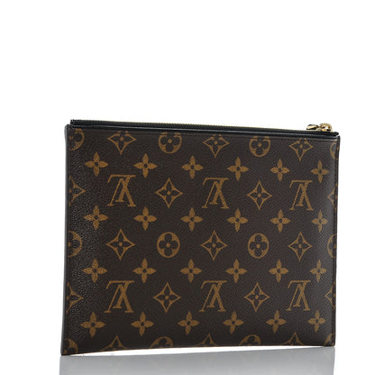 Louis Vuitton Monogram Daily Pouch Black 2 of 9