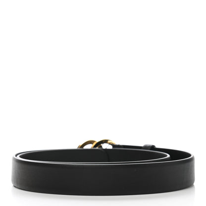 Chanel Calfskin Paris Button CC Belt 80 32 Black 2 of 8