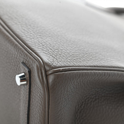 Hermes Togo Birkin 30 Etain 13 of 14
