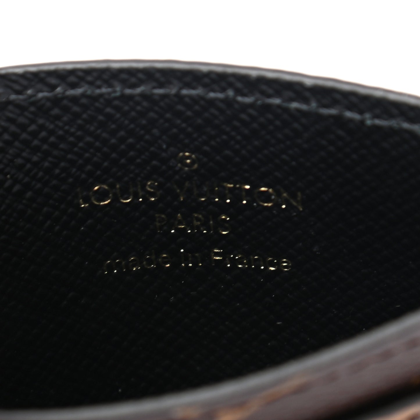 Reverse Monogram Card Holder