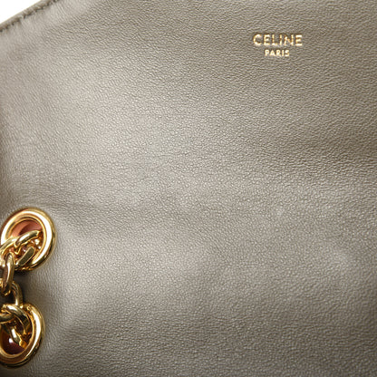 Celine Calfskin Quilted Medium C Bag Khaki 11 of 11