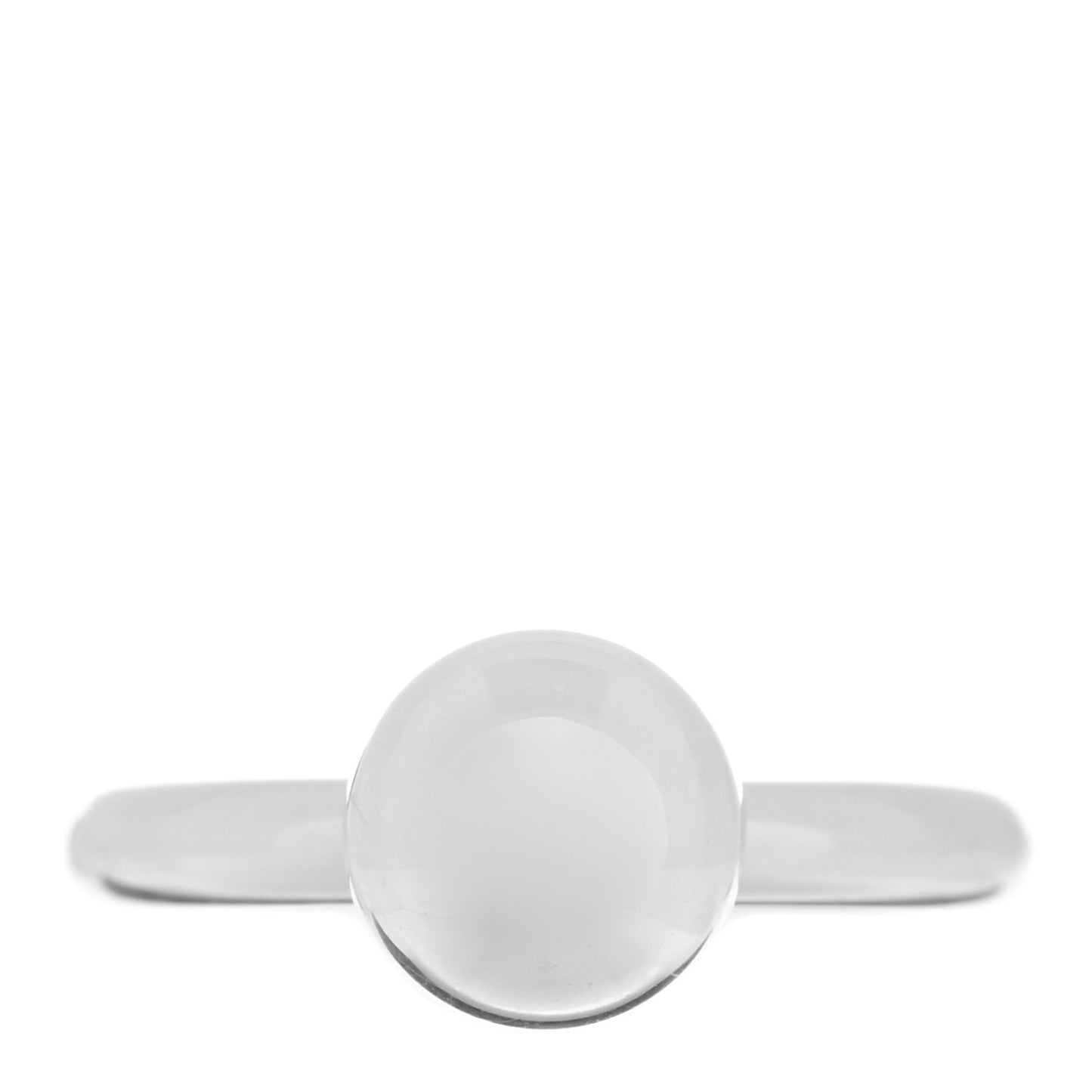 Sterling Silver 8mm Hardwear Ball Ring 48 4.5