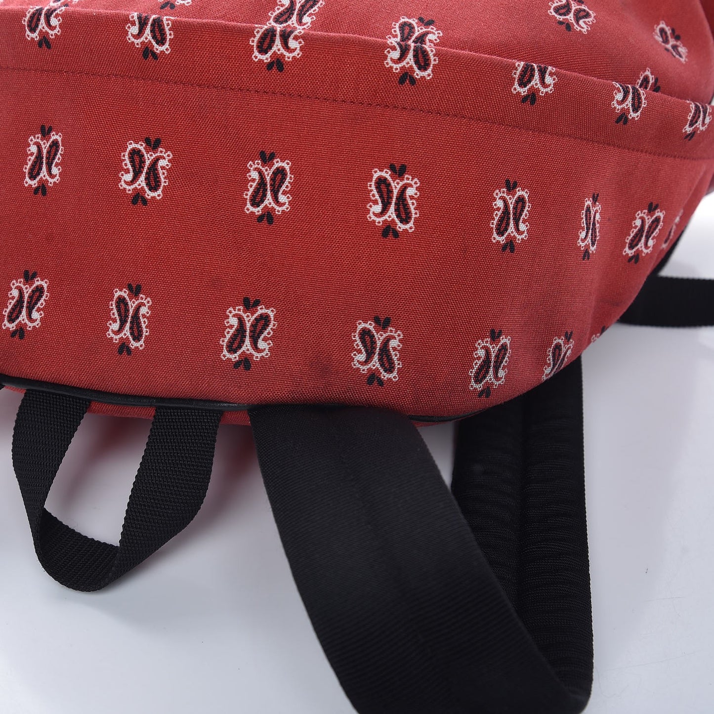 Canvas Bandana Print Hunting Backpack Red