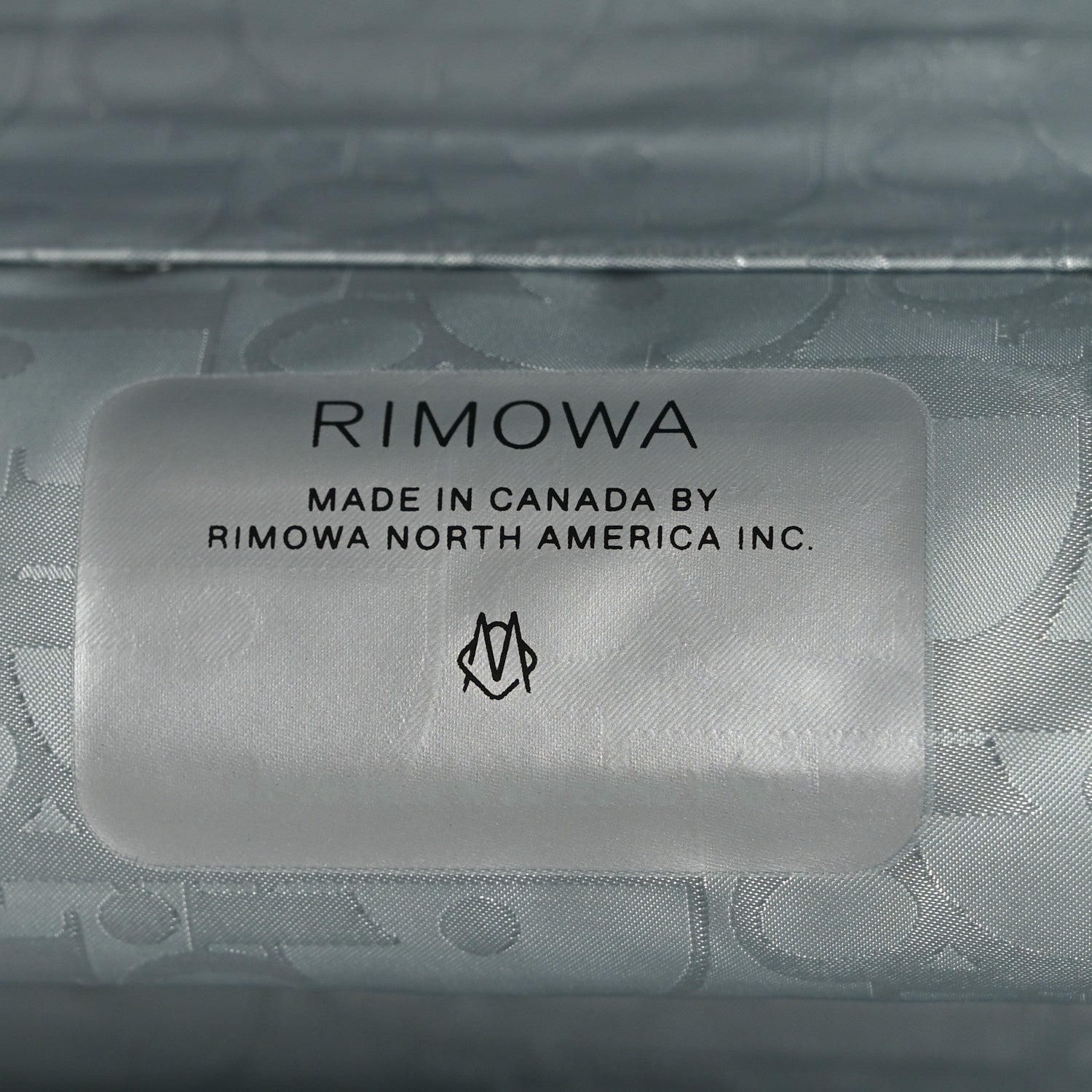 Christian Dior X RIMOWA Aluminum Gradient Carry On Luggage Blue Multi 5 of 8