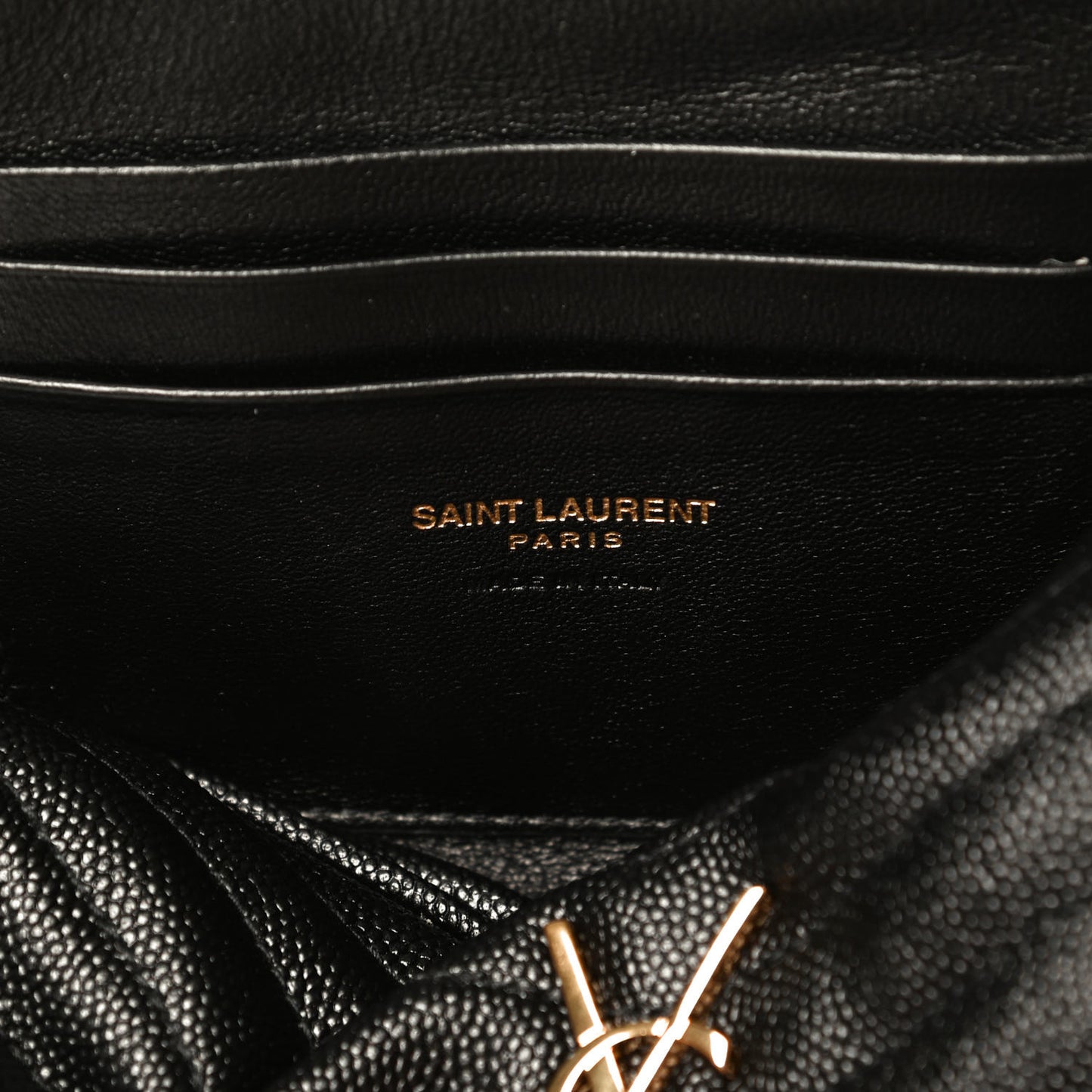 Grain De Poudre Matelasse Monogram Mini Lou Camera Bag Black