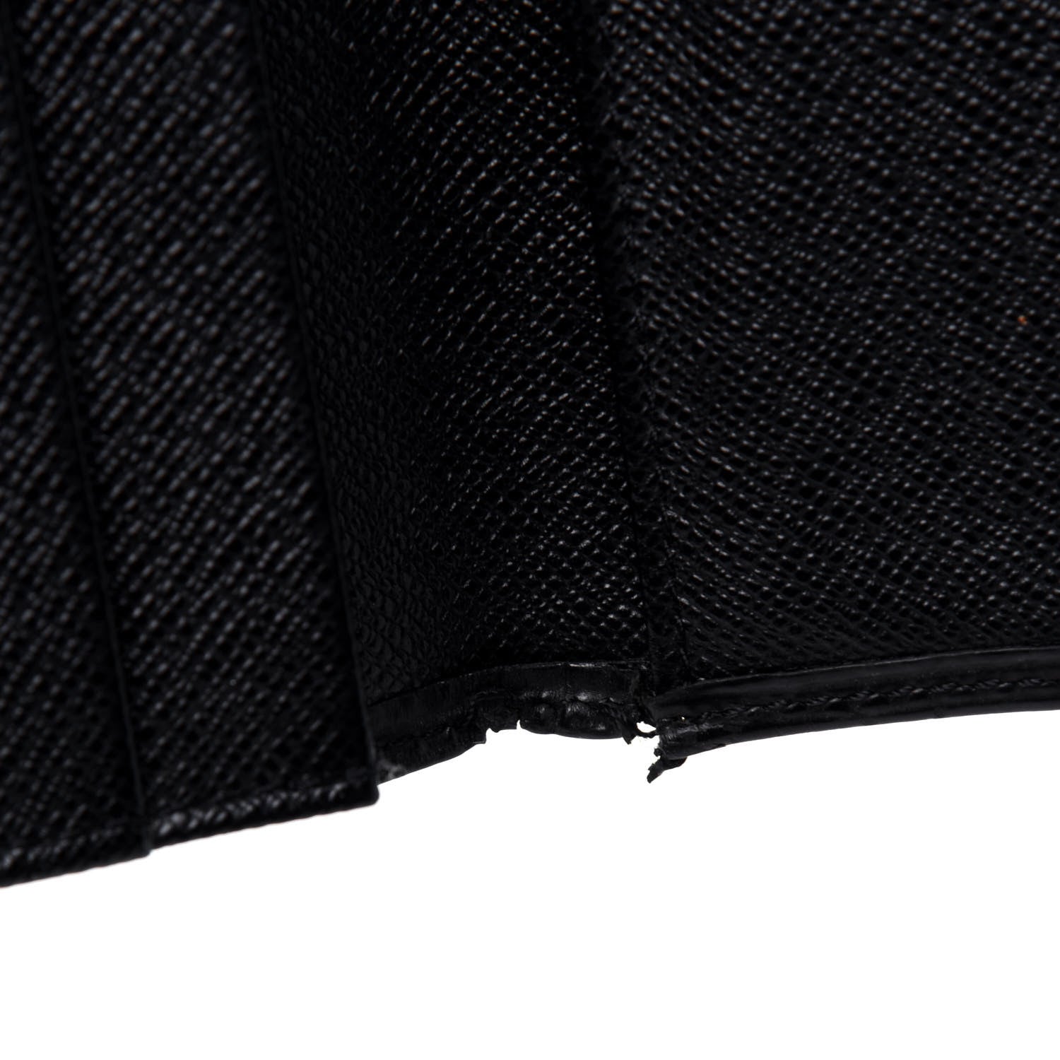 Louis Vuitton Epi Porte Valeurs Checkbook Wallet Black 12 of 17