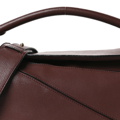 Loewe Calfskin Medium Puzzle Bag Brown 8 of 11
