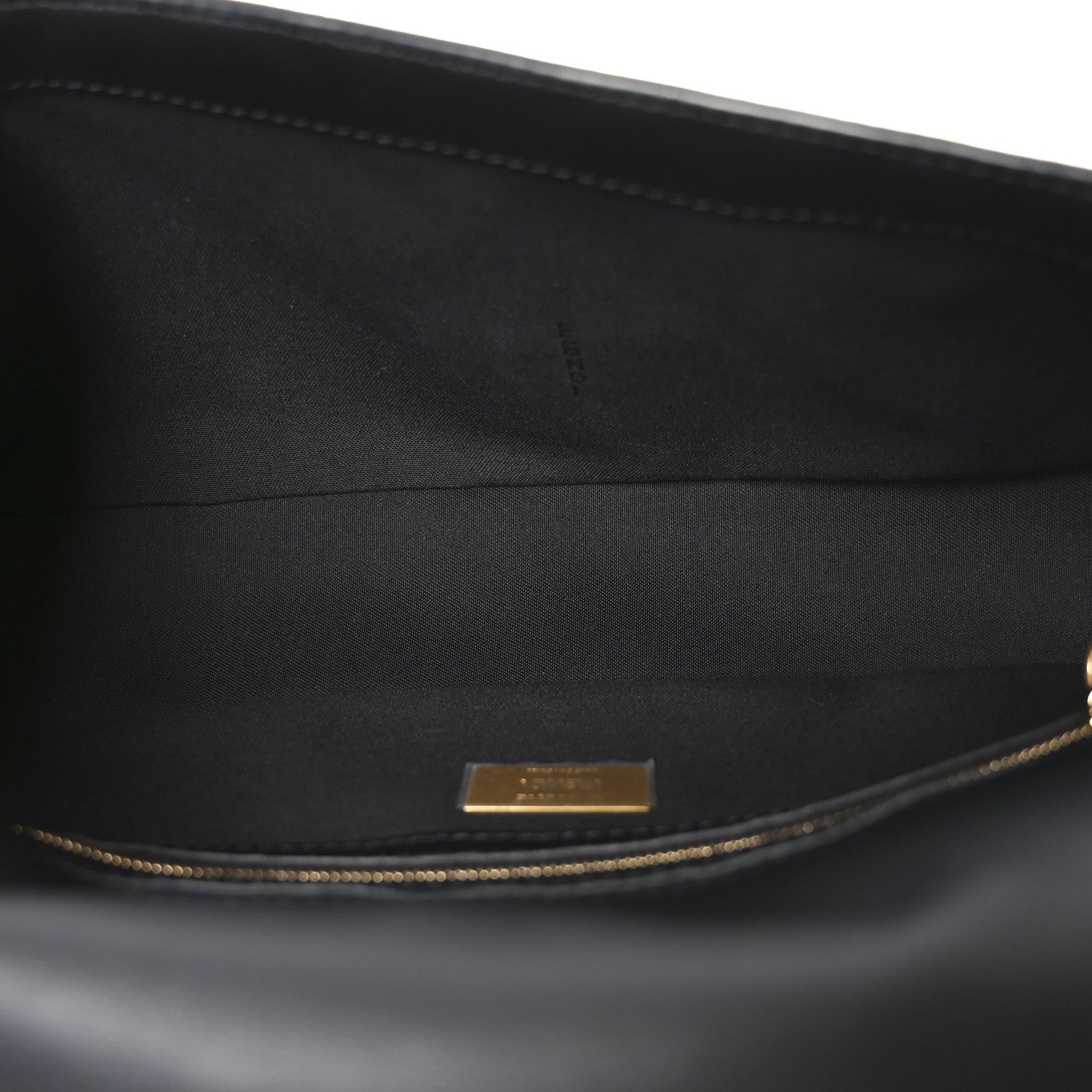 Fendi Nappa FF 1974 Embossed Baguette Black 5 of 10