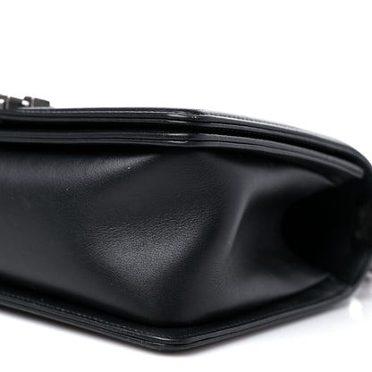 Chanel Lambskin Quilted Medium Boy Flap Black 8 of 12