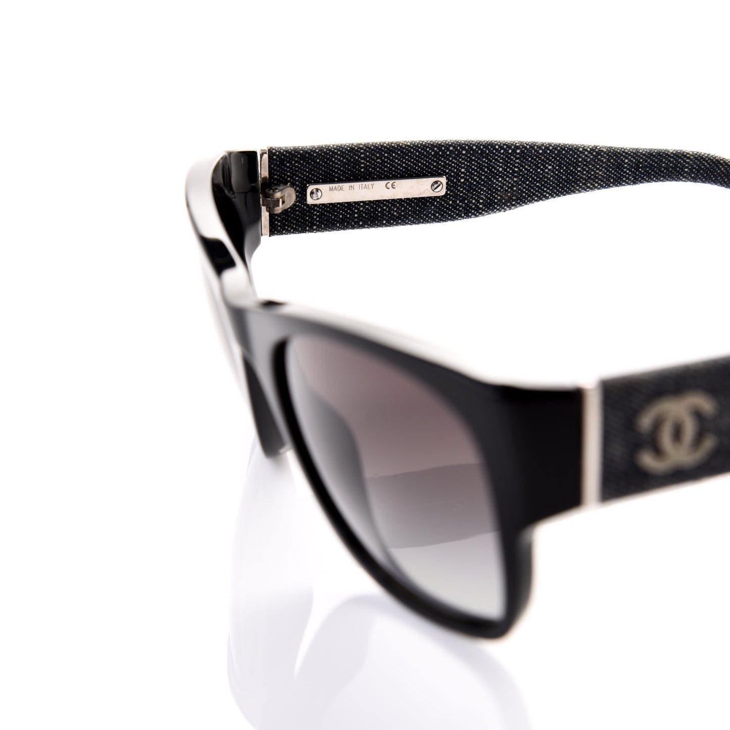 Acetate Denim CC Sunglasses 5162 Black