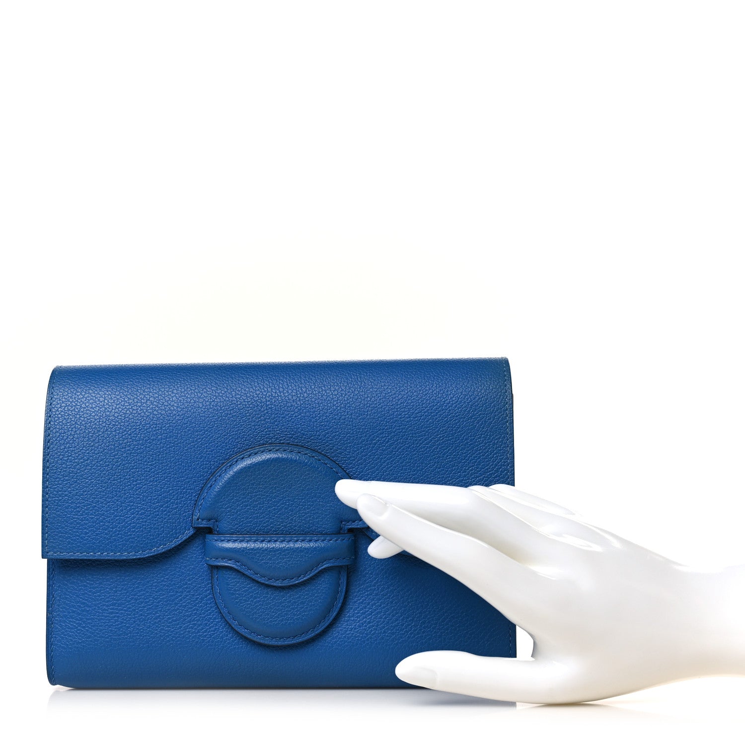 Hermes Evercolor 1938 Wallet 19 Bleu Hydra 3 of 10