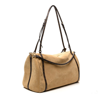 Louis Vuitton Suede Monogram Express GM Brown 2 of 8