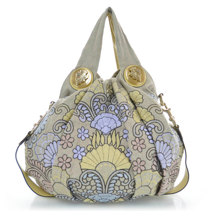 Gucci Canvas Embroidered Hysteria Tote 1 of 9