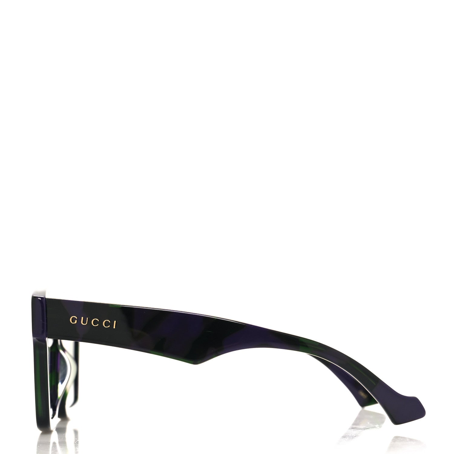 Gucci Acetate Rectangle Sunglasses GG0962S Black 3 of 8