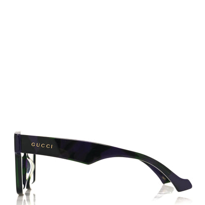 Gucci Acetate Rectangle Sunglasses GG0962S Black 3 of 8