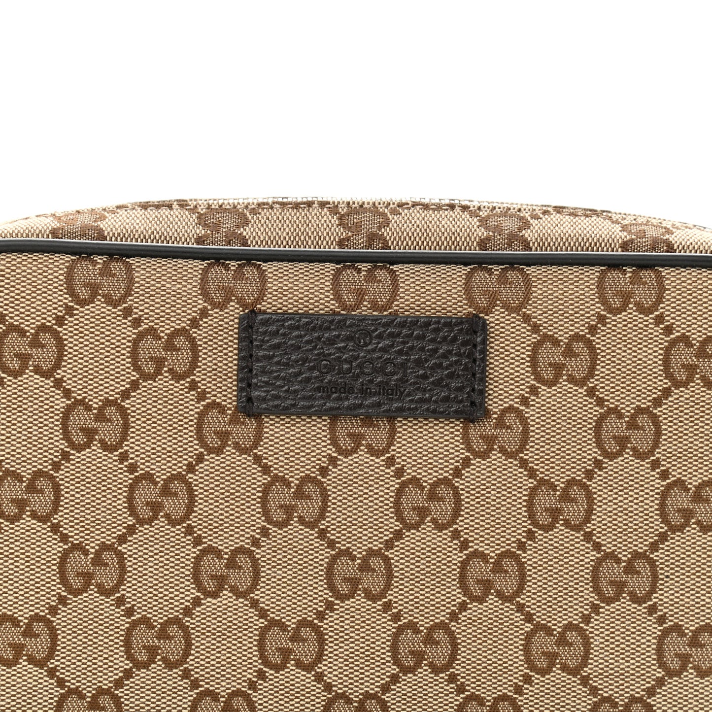 Monogram Belt Bag Dark Brown