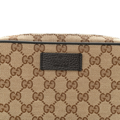 Gucci Monogram Belt Bag Dark Brown 8 of 10