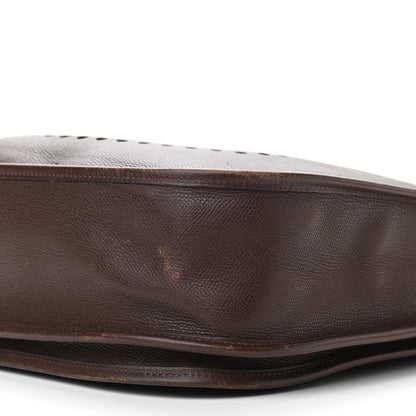 Hermes Epsom Evelyne II GM Chocolate 10 of 12