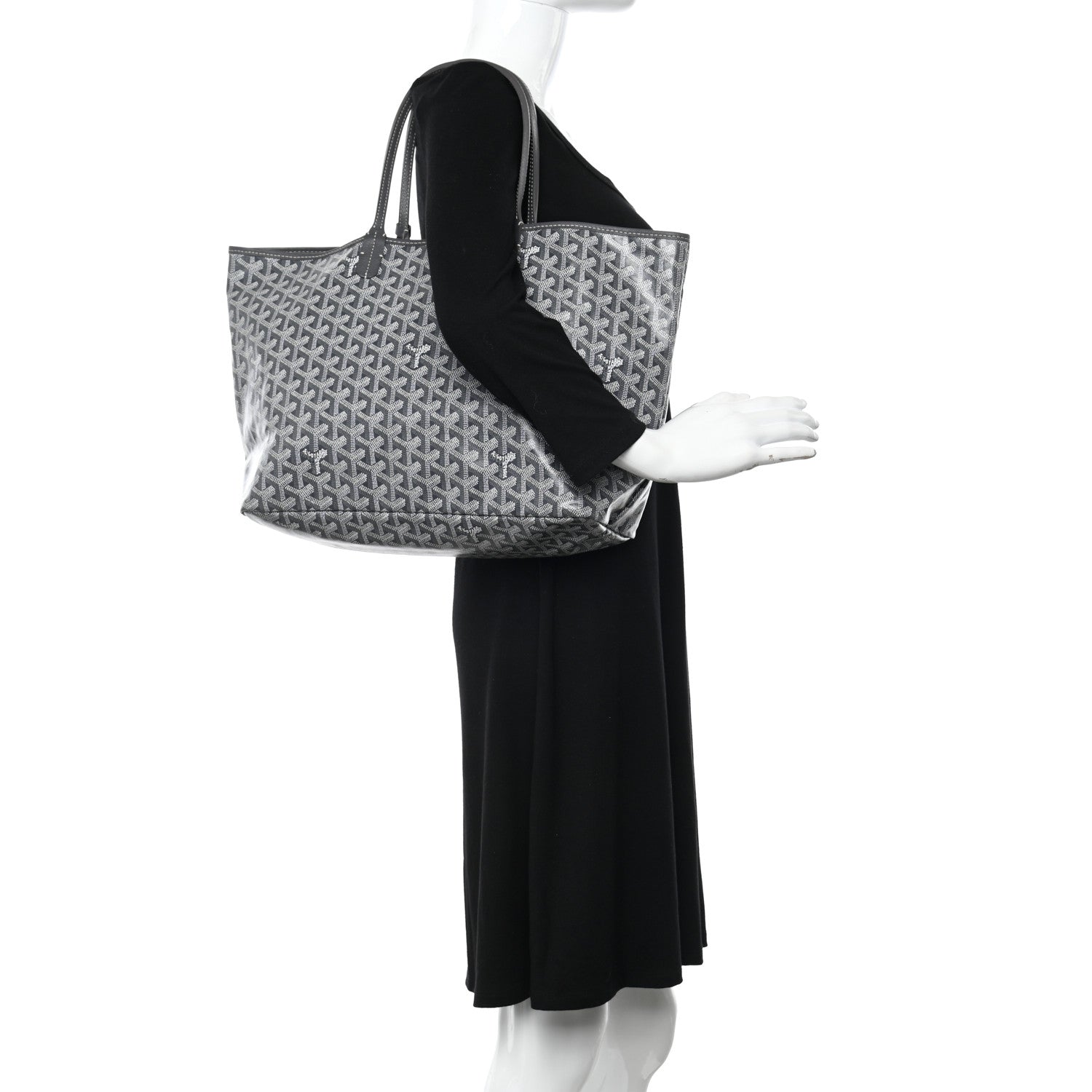 Goyard Goyardine Saint Louis PM Grey 2 of 11