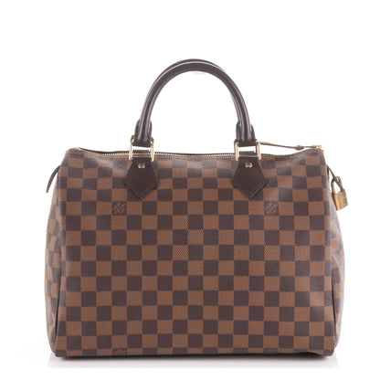Louis Vuitton Damier Ebene Speedy 30 1 of 7