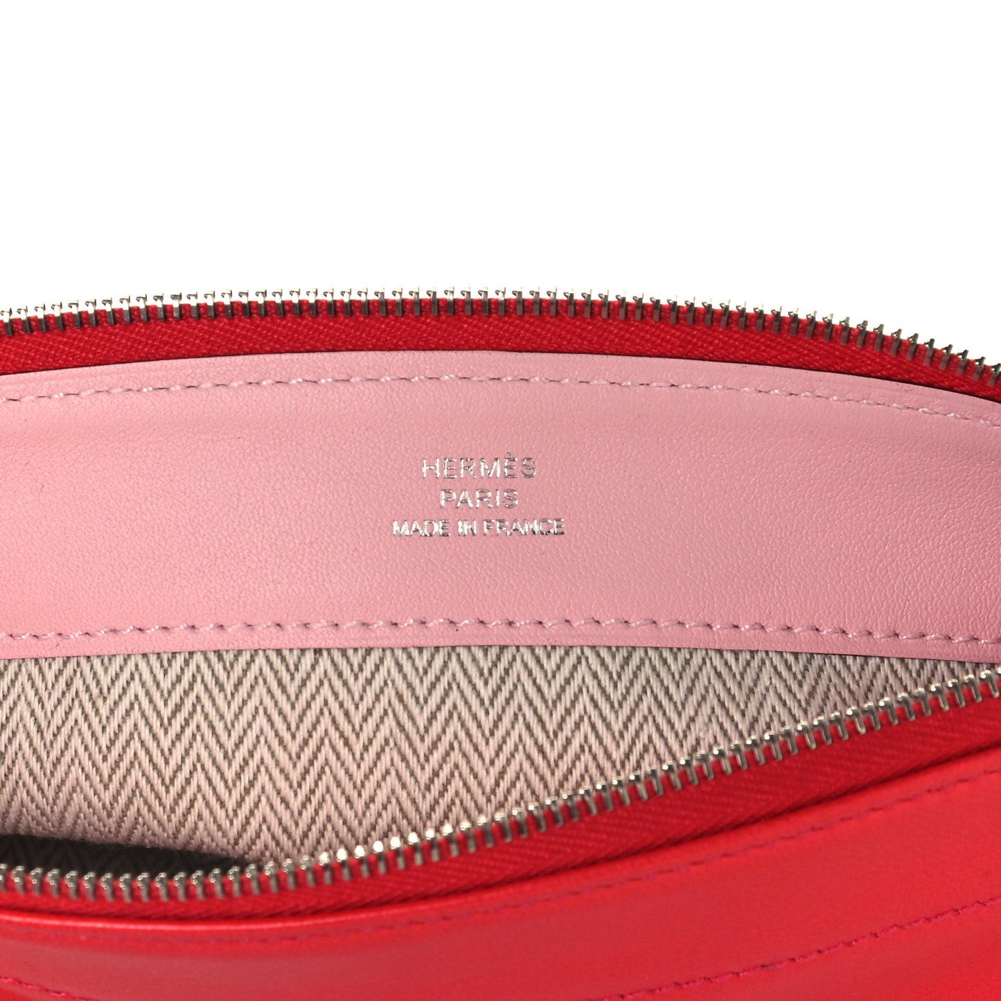 Milo Lambskin Swift Tohubohu Pouch PM Capucine Rose Sakura