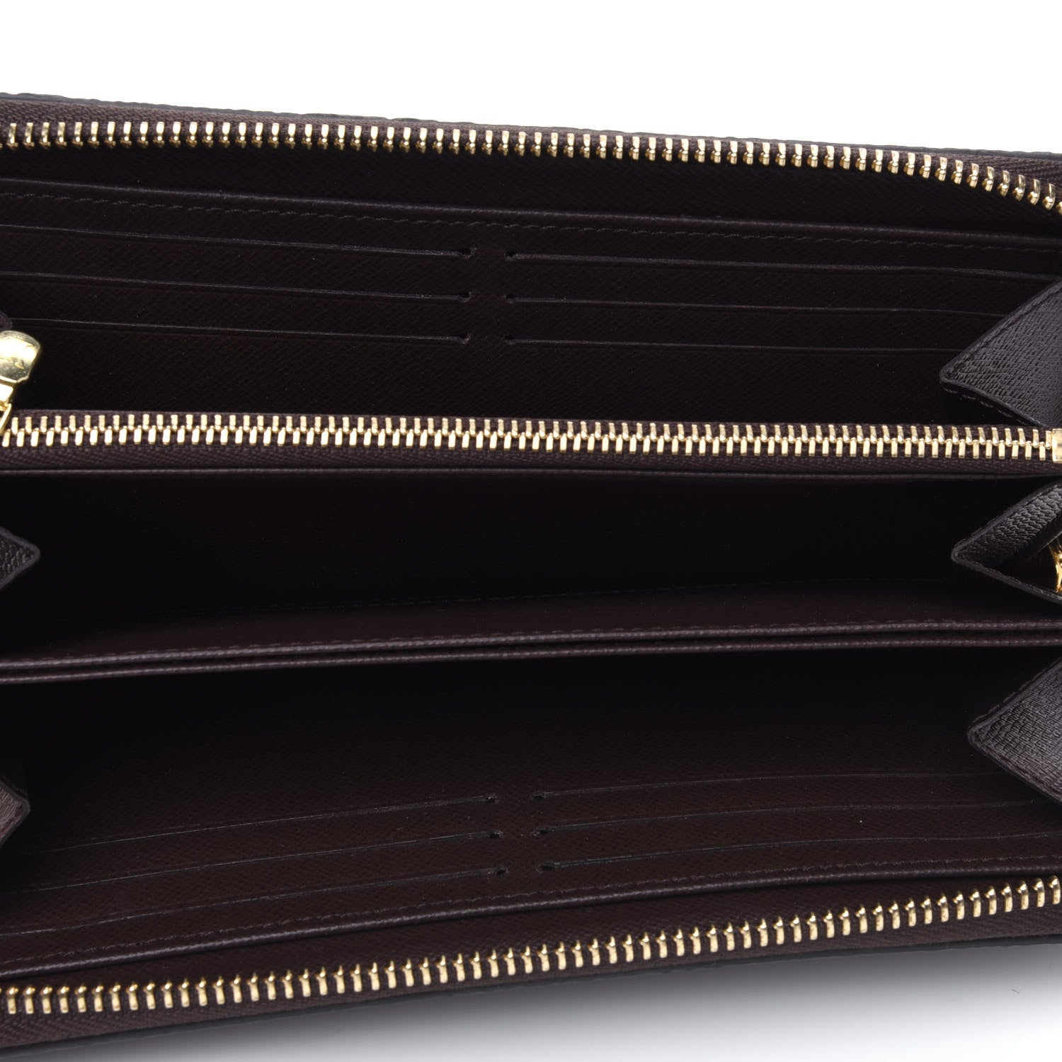 Louis Vuitton Damier Ebene Zippy Wallet 3 of 4