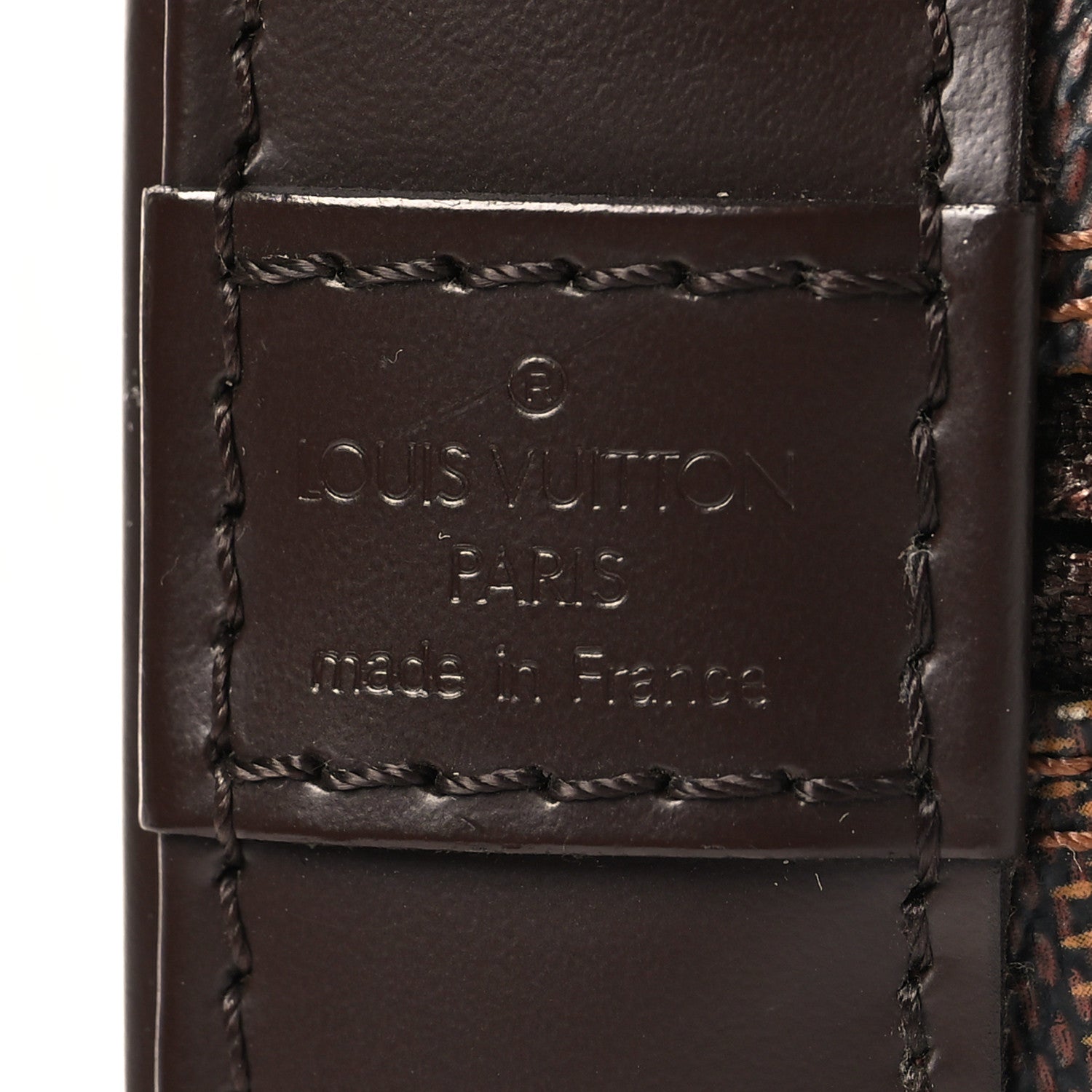 Louis Vuitton Damier Ebene Alma PM 6 of 10