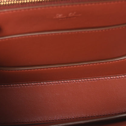 Loro Piana Smooth Calfskin Small Ghiera Bag Navy 5 of 9