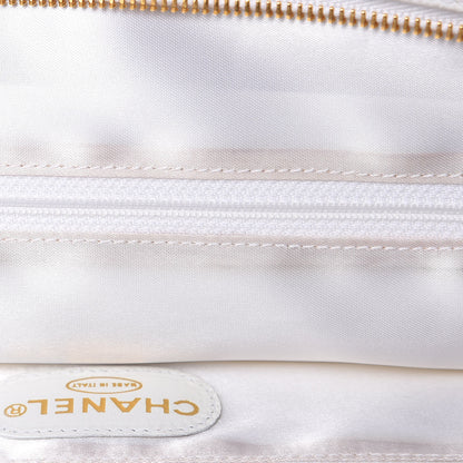 Chanel Caviar Large CC Shoulder Bag White 16 of 16