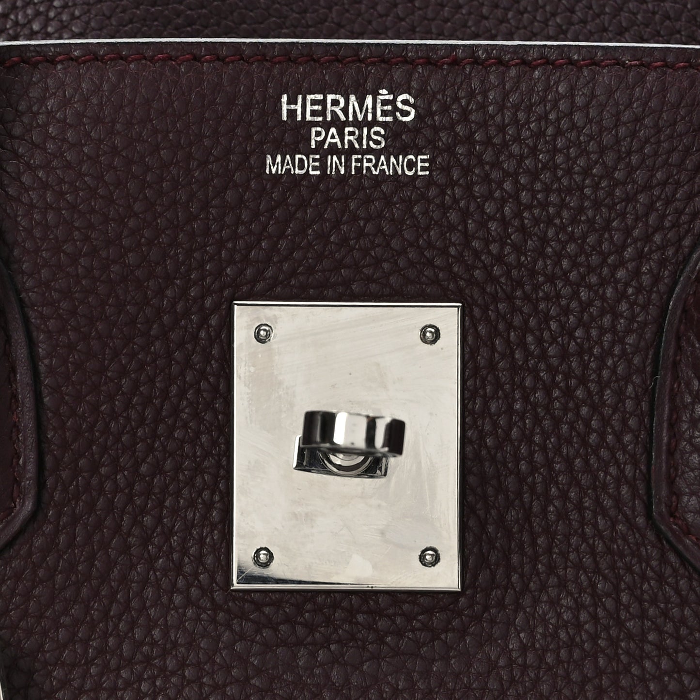 Taurillon Clemence BIRKIN 35 Prune
