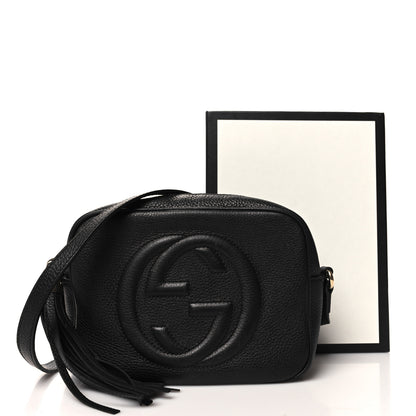 Gucci Pebbled Calfskin Small Soho Disco Bag Black 15 of 15