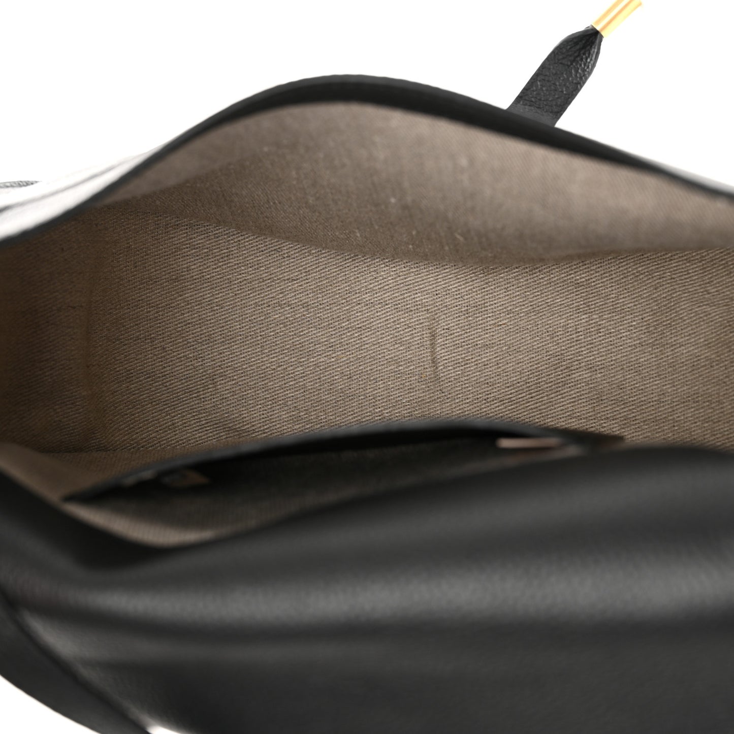 Calfskin Medium Marcie Round Crossbody Bag Black
