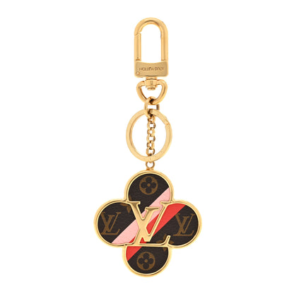 Louis Vuitton Metal Monogram Into The Flower Bag Charm Key Holder 1 of 3