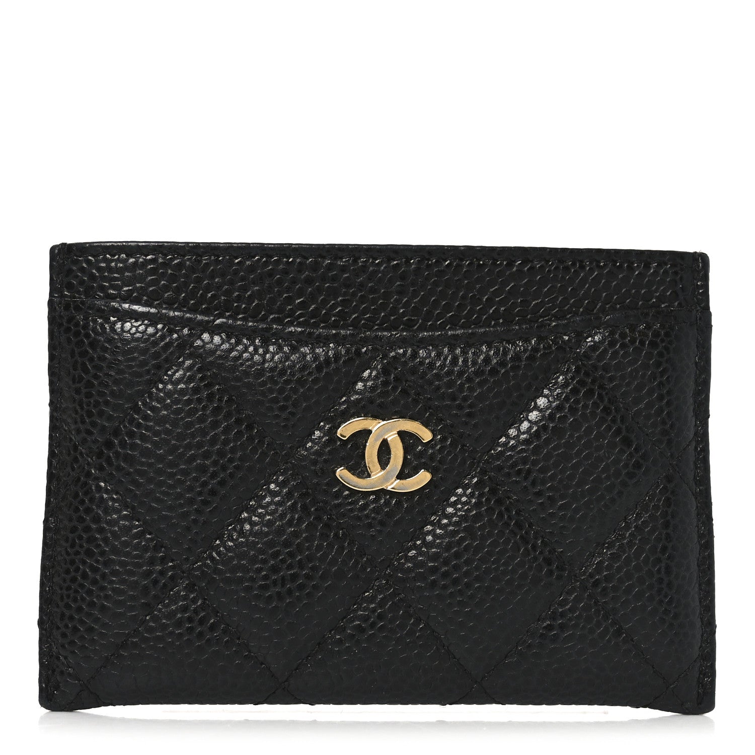 Chanel Caviar Quilted Card Holder Black 1 of 8