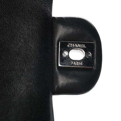 Chanel Lambskin Quilted Front Flap Tote Black 7 of 11