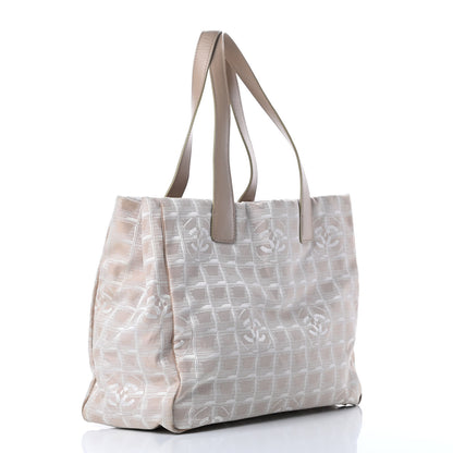 Chanel Nylon Medium Travel Tote Beige 3 of 15