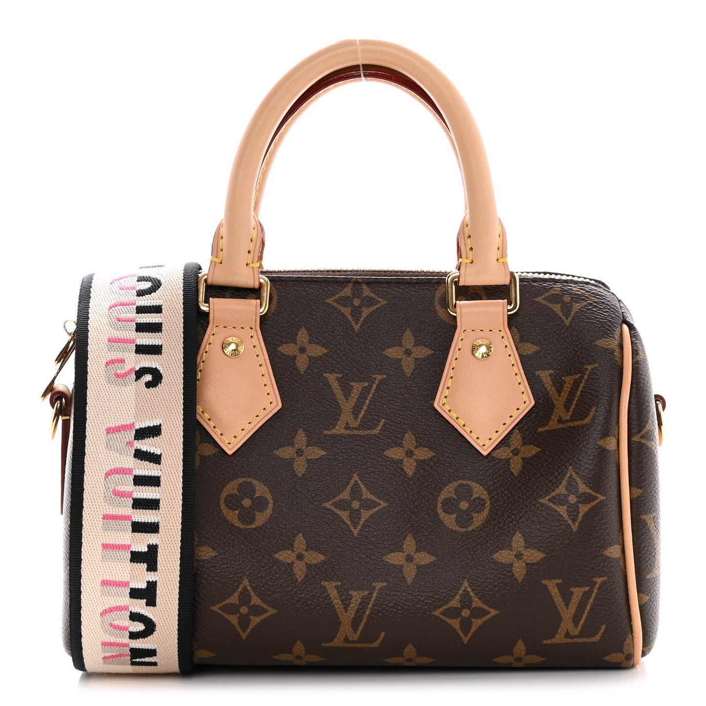 Monogram Speedy Bandouliere 20 Black