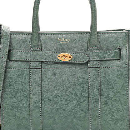 Mulberry Small Classic Grain Mini Zipped Bayswater Antique Blue 8 of 17