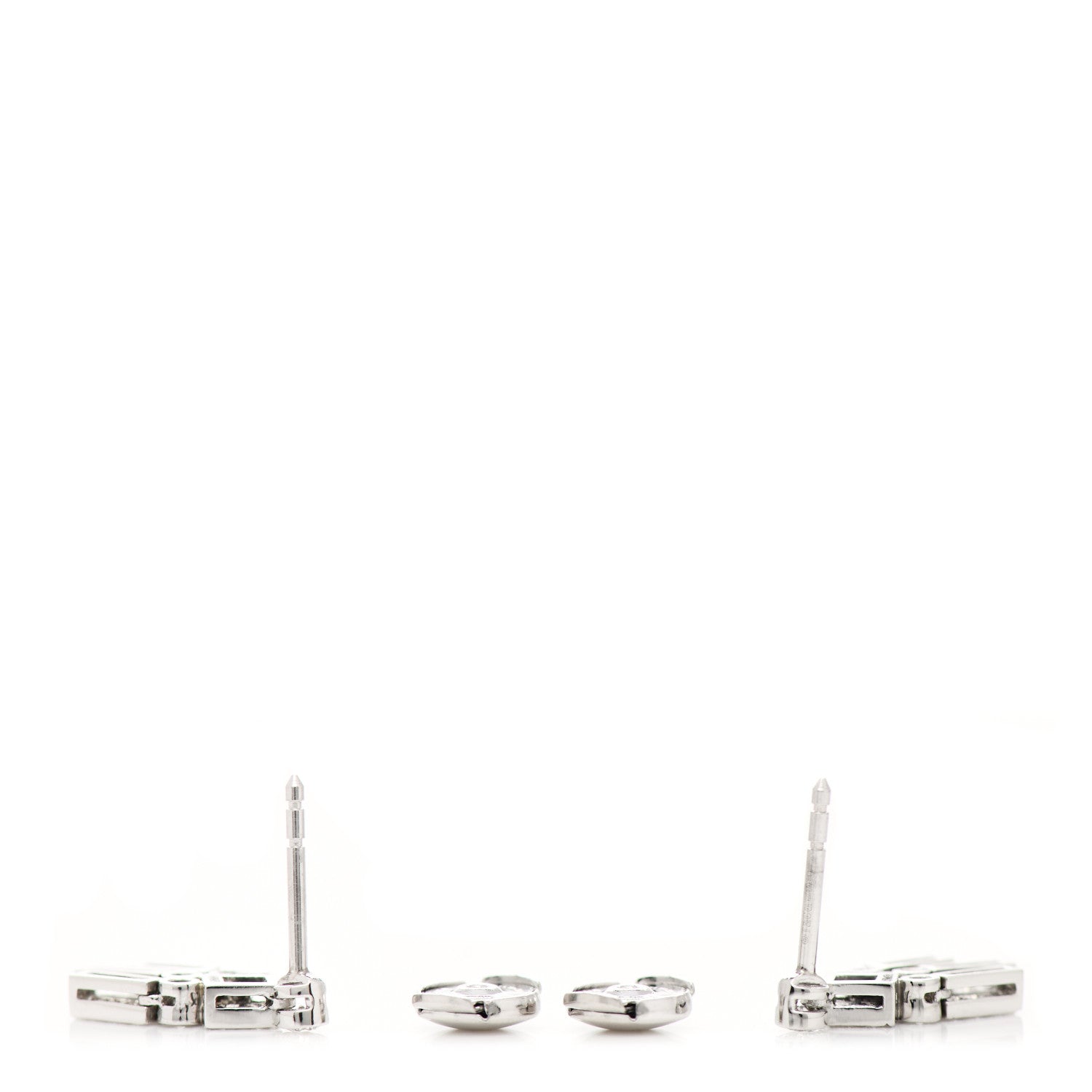 Tiffany Platinum Diamond Legacy Earrings 3 of 5