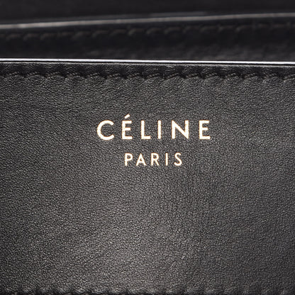 Celine Velluto Calfskin Mini Tri-Color Luggage Flesh 8 of 13