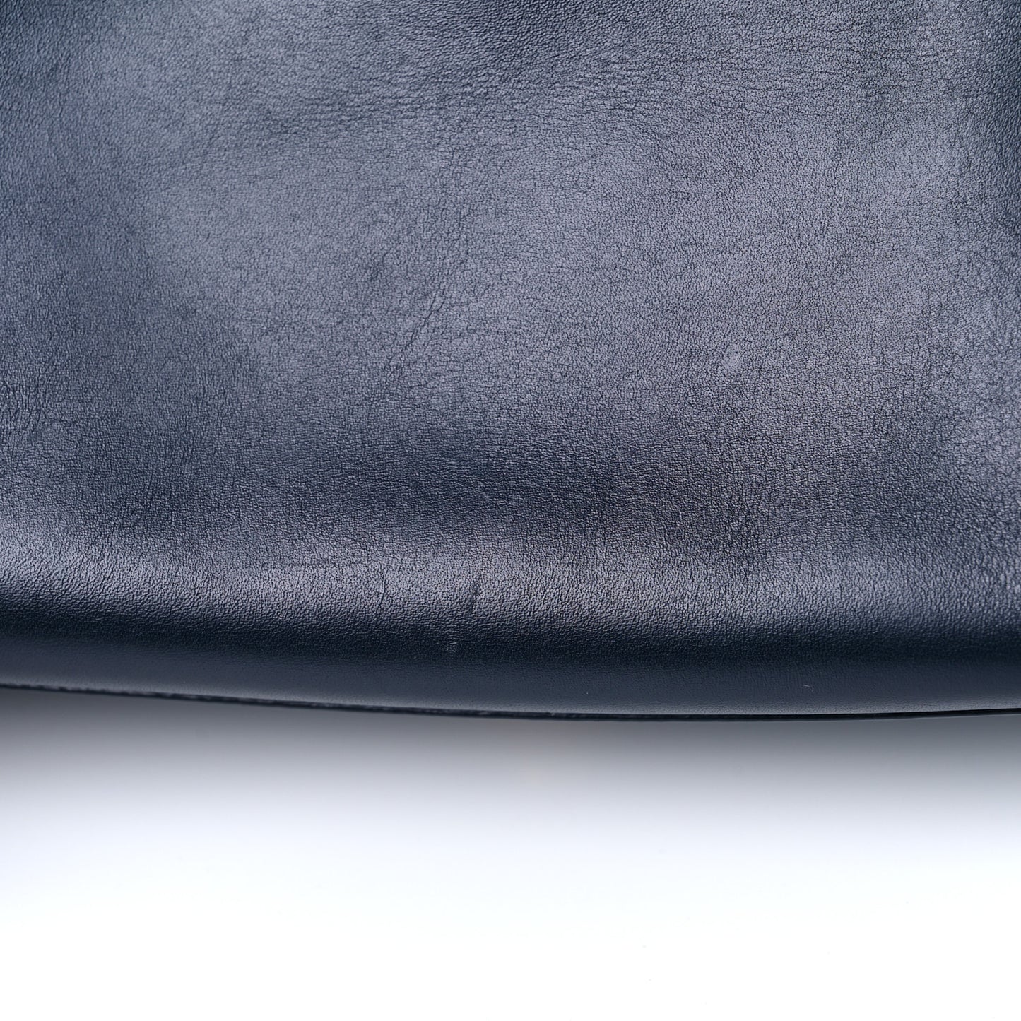 Calfskin Classic Baby Duffle Navy Blue